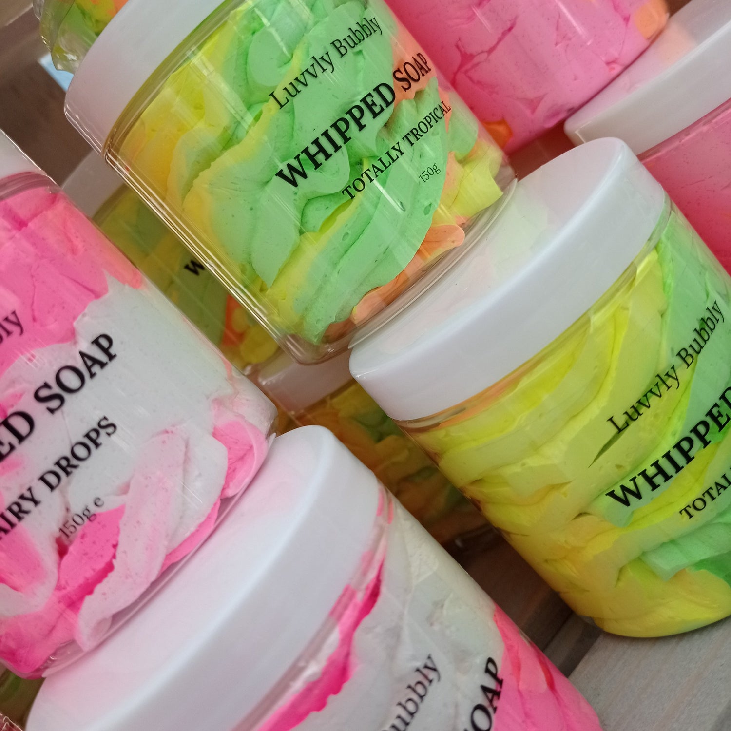 Whipped Soaps and Scrubs