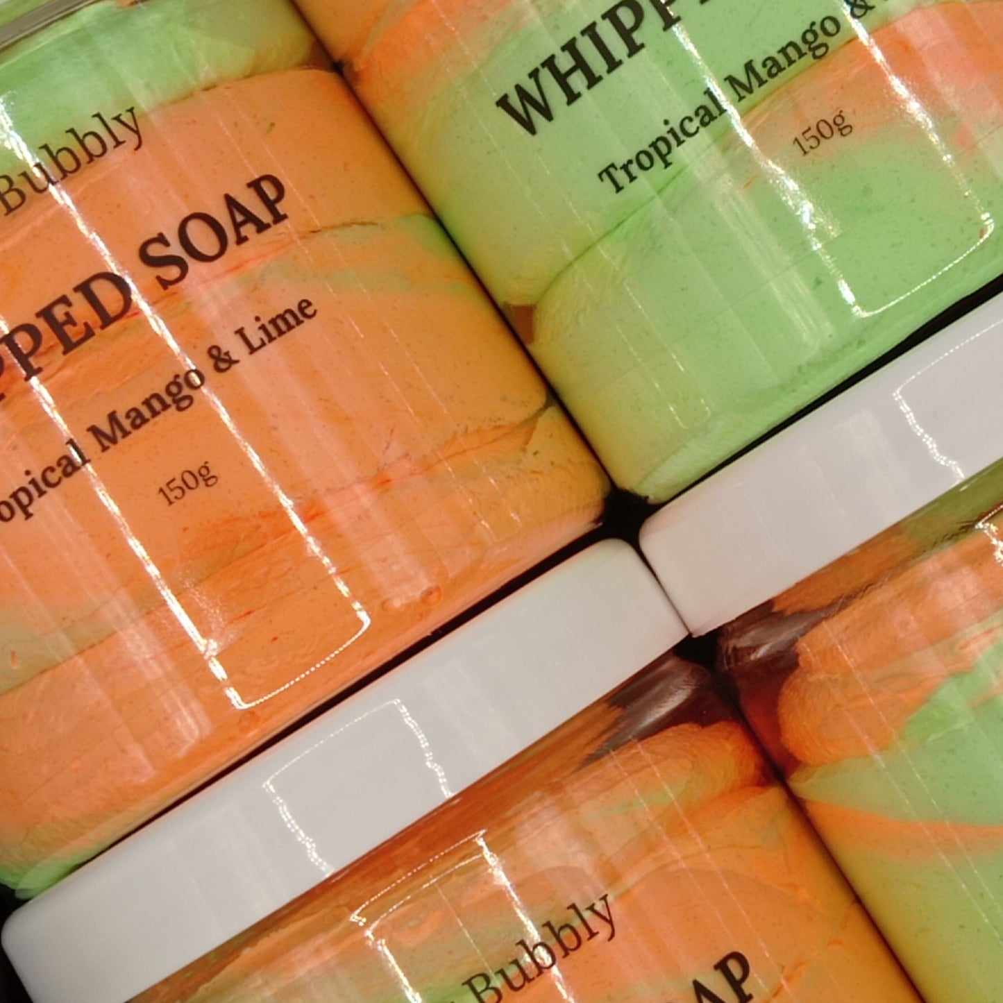Tropical Mango & Lime Whipped Soap