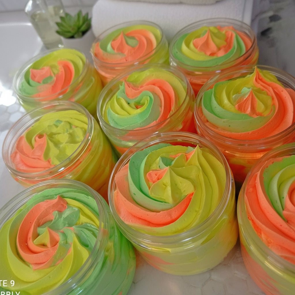 Golden Paradise Whipped Soap – Totally Tropical Fragrance