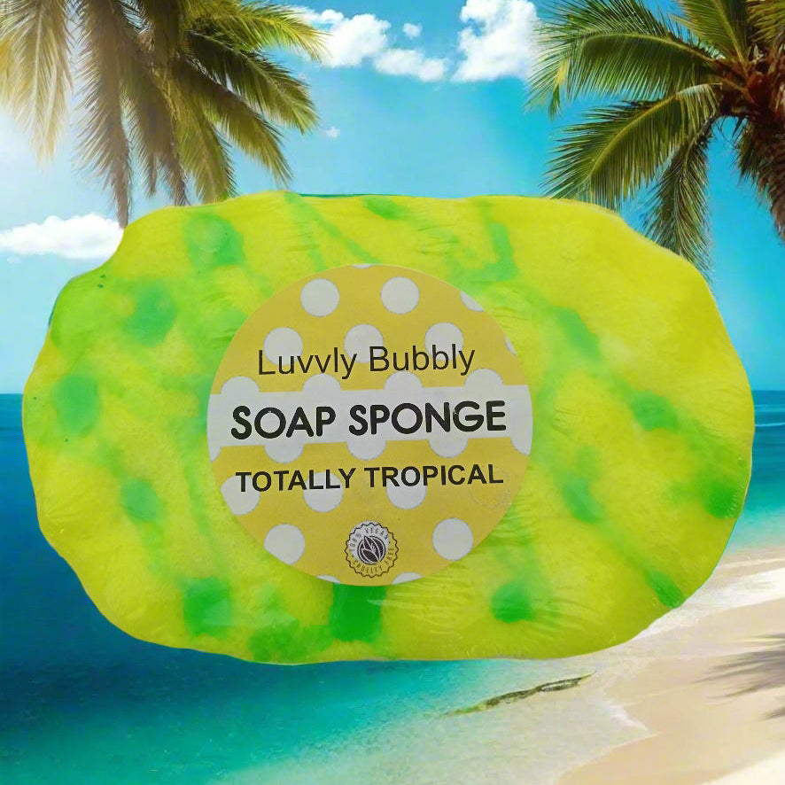 Totally Tropical Soap Sponge