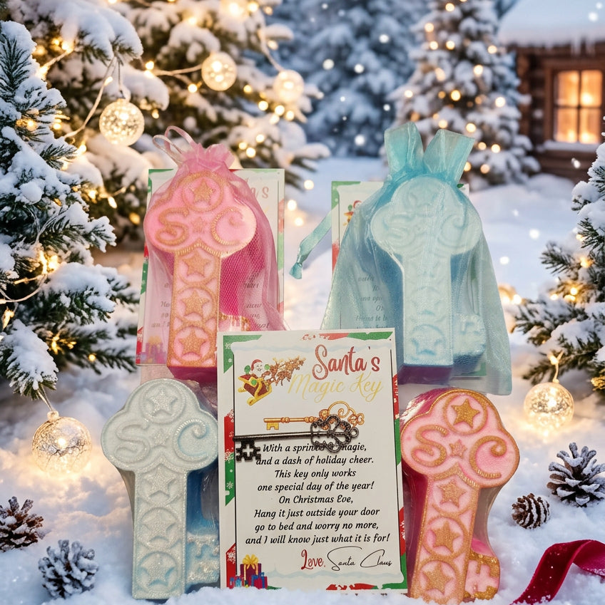 π
πβ¨ Santa's Hidden Magic Key Bath Bombβ Fruit Loops Fragrance