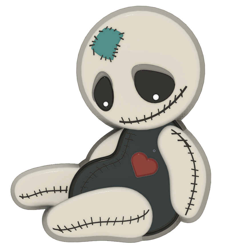 Lil Stitchy Halloween Cutie (Vacuum Form Mould)❤️