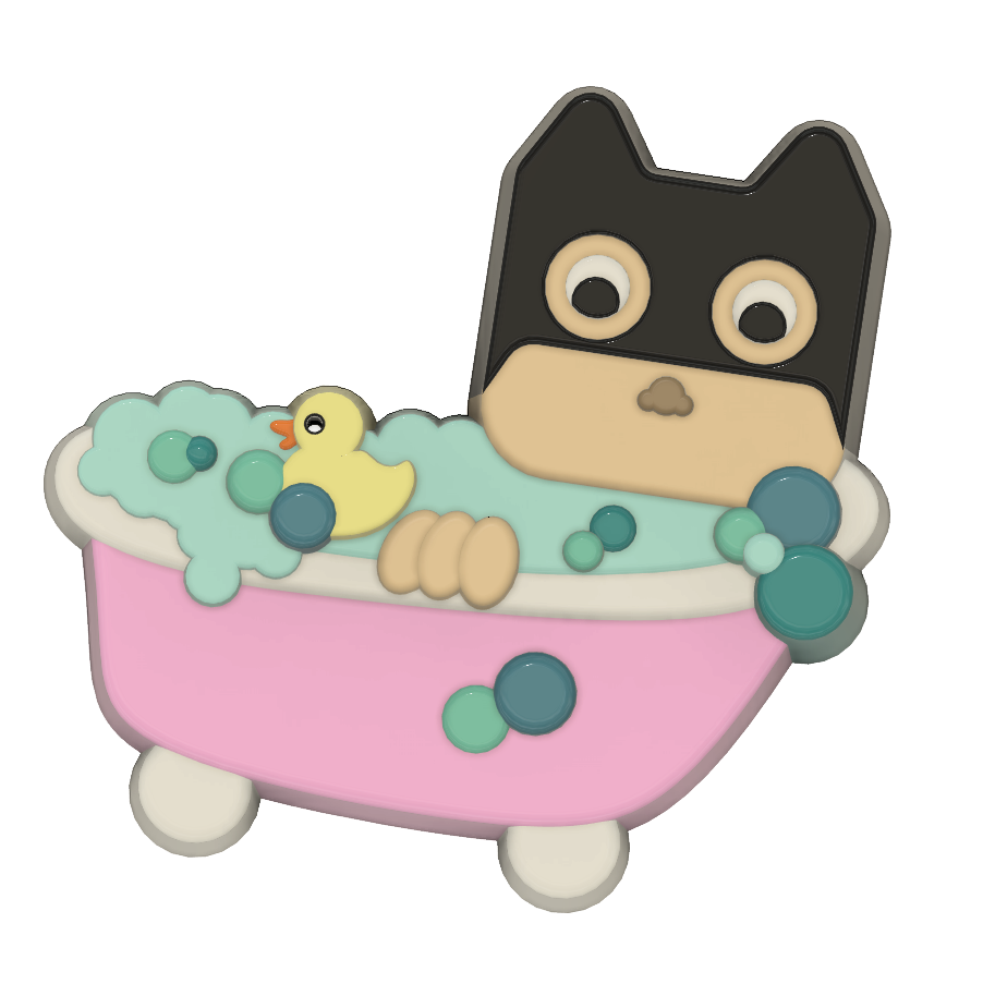 Bath Time Hero’s Vacuum form