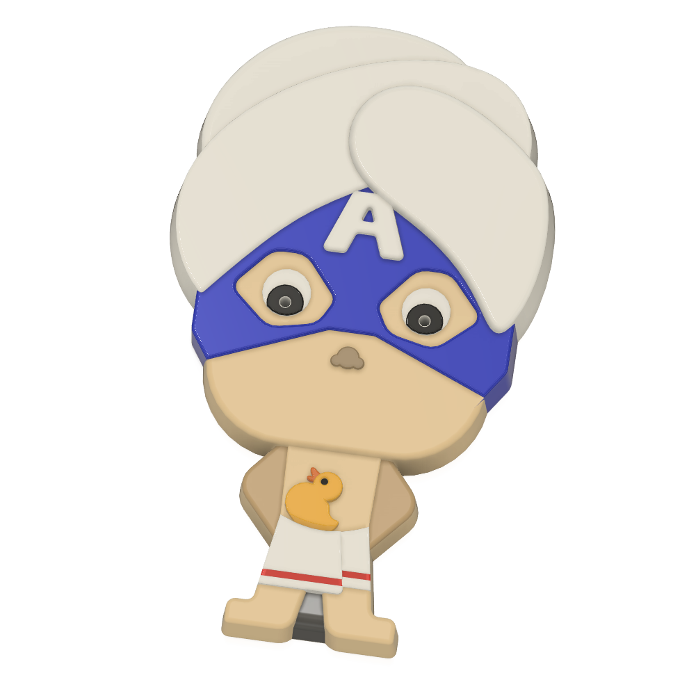 Bath Time Hero’s Vacuum form