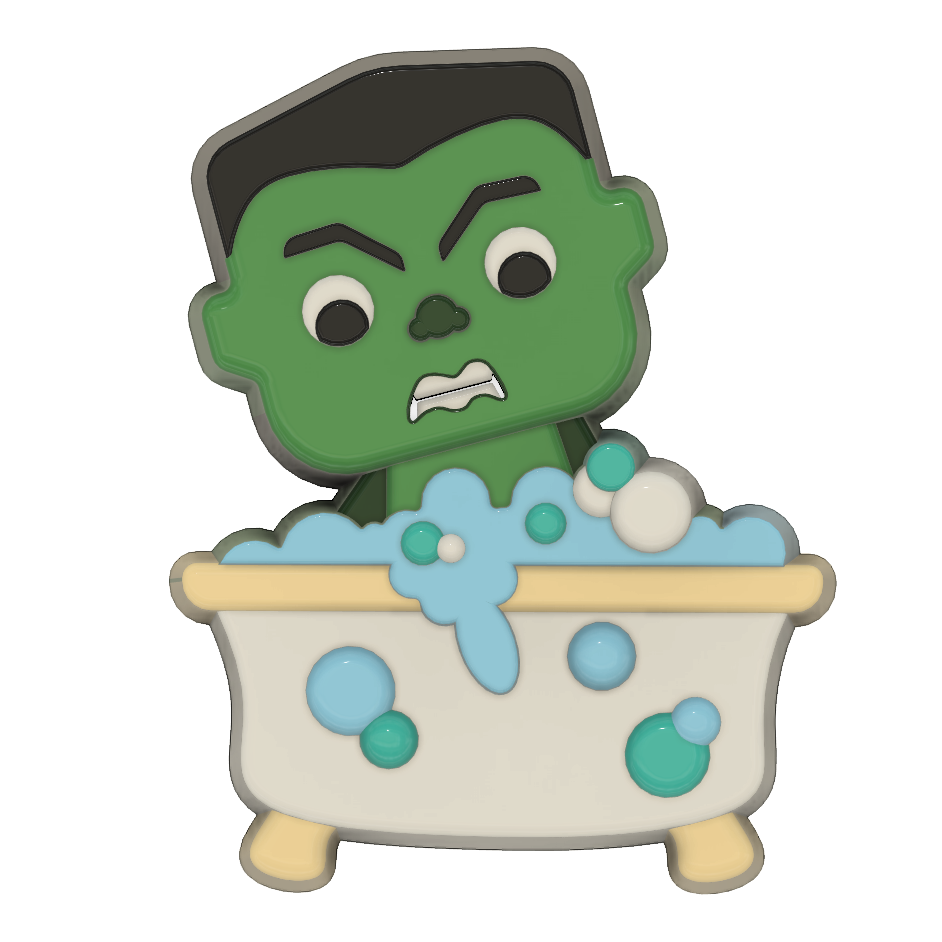 Bath Time Hero’s Vacuum form