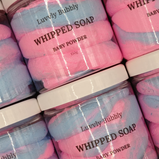 Baby Powder Whipped Soap