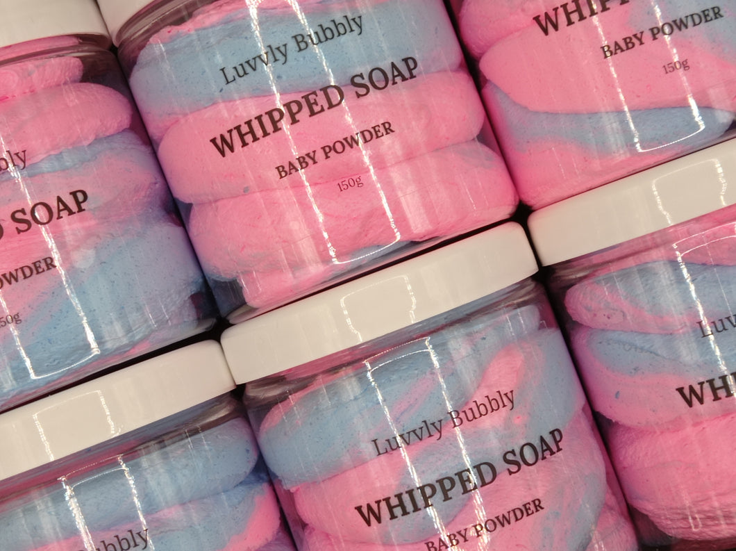 Baby Powder Whipped Soap