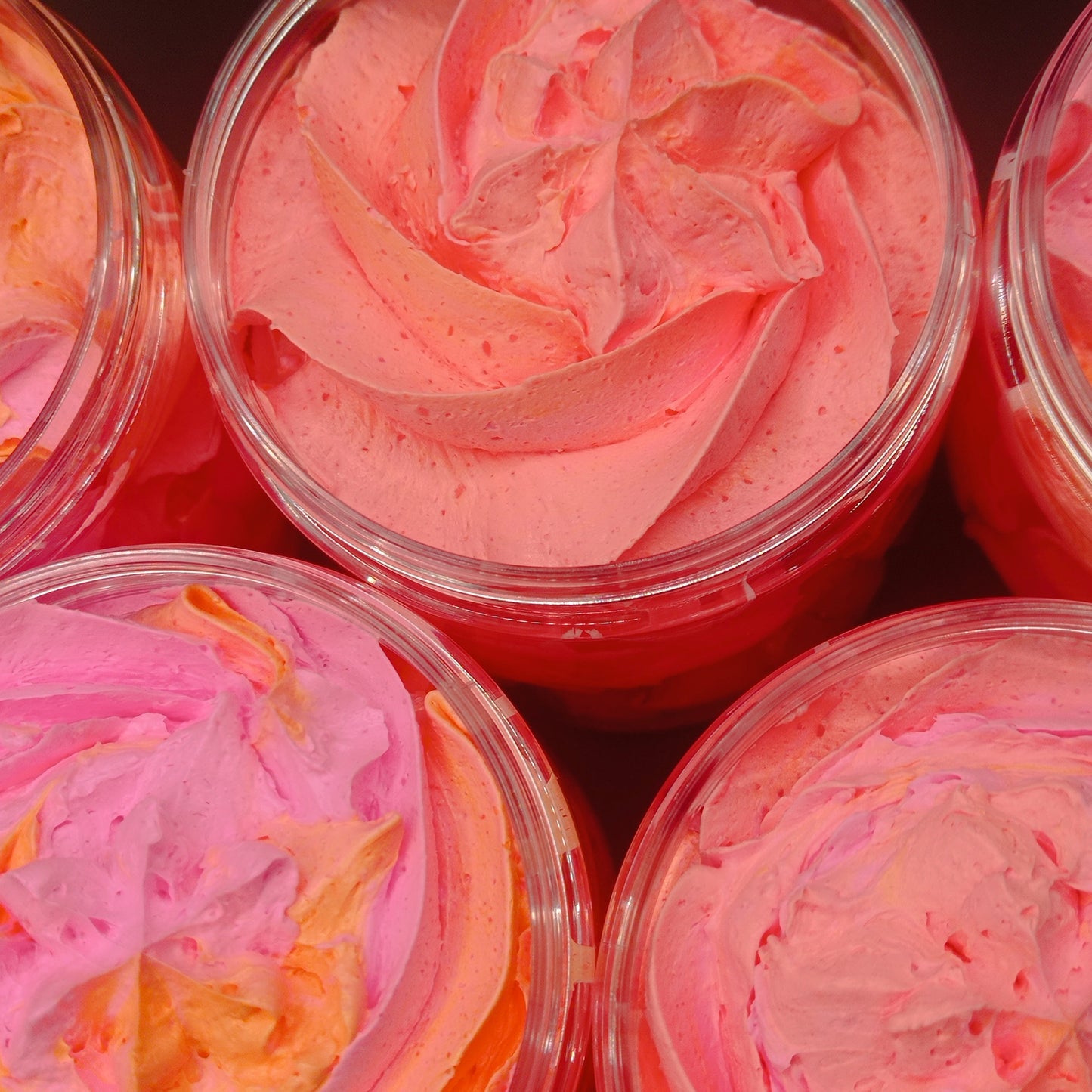 Raspberry Fizz Whipped Soap