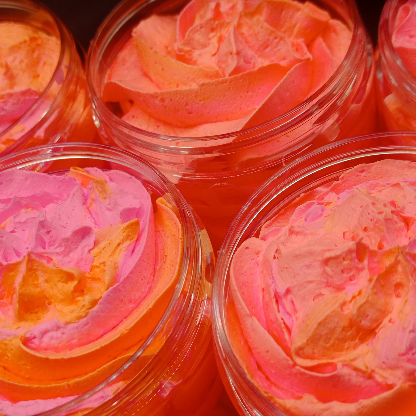 Raspberry Fizz Whipped Soap