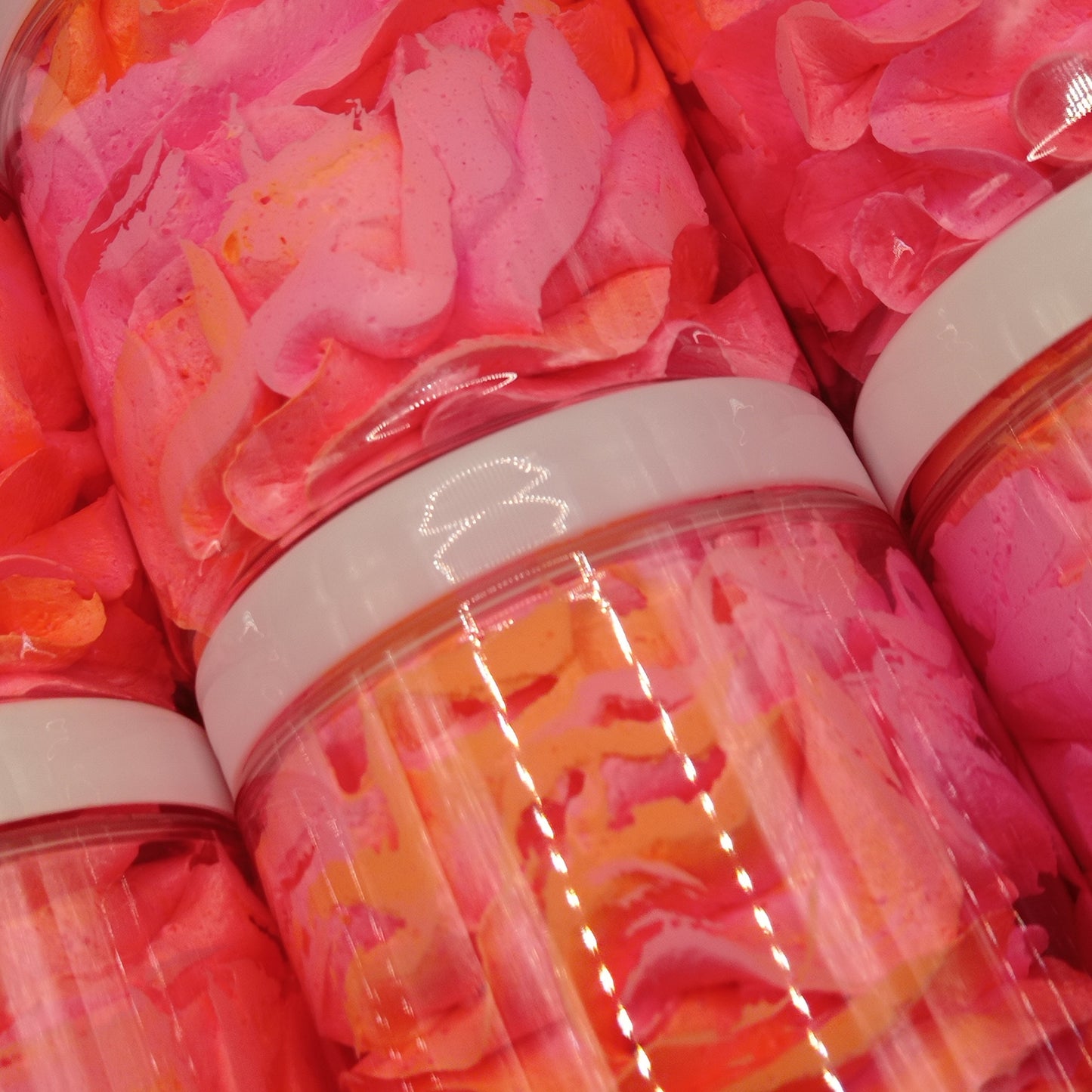 Raspberry Fizz Whipped Soap