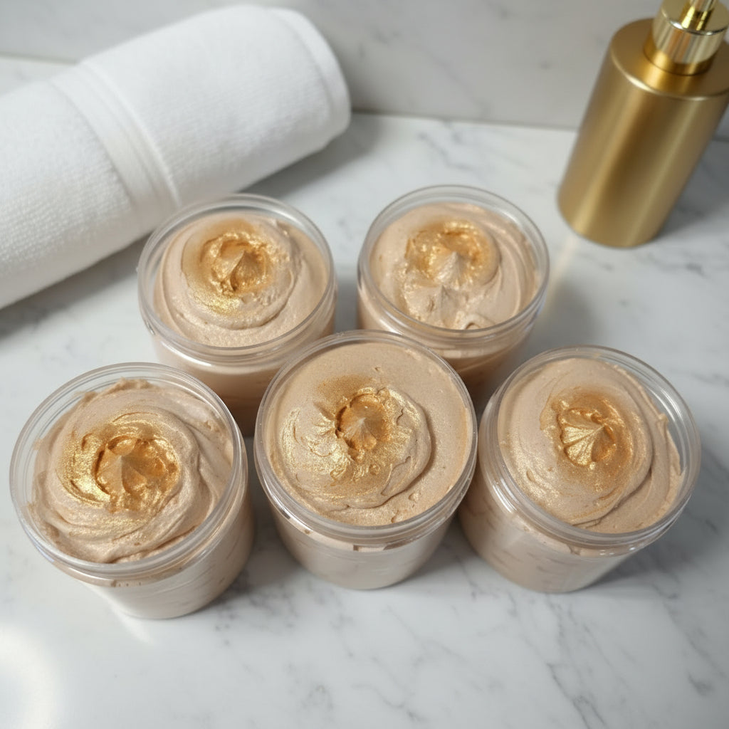 Ginger Luxe Whipped Soap – Gingerbread Fragrance