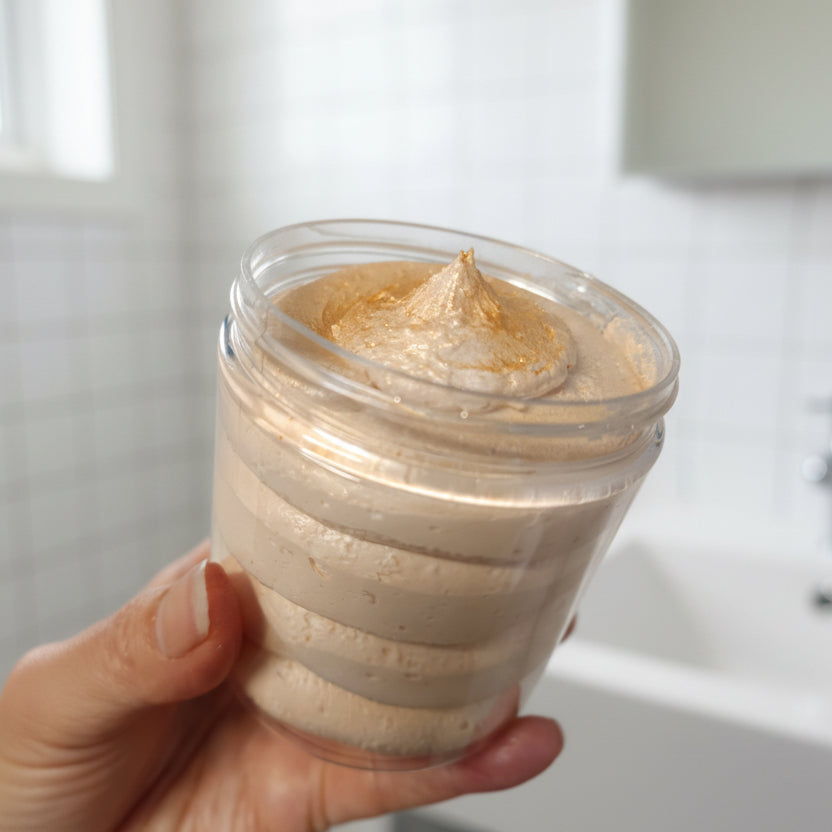 Ginger Luxe Whipped Soap – Gingerbread Fragrance