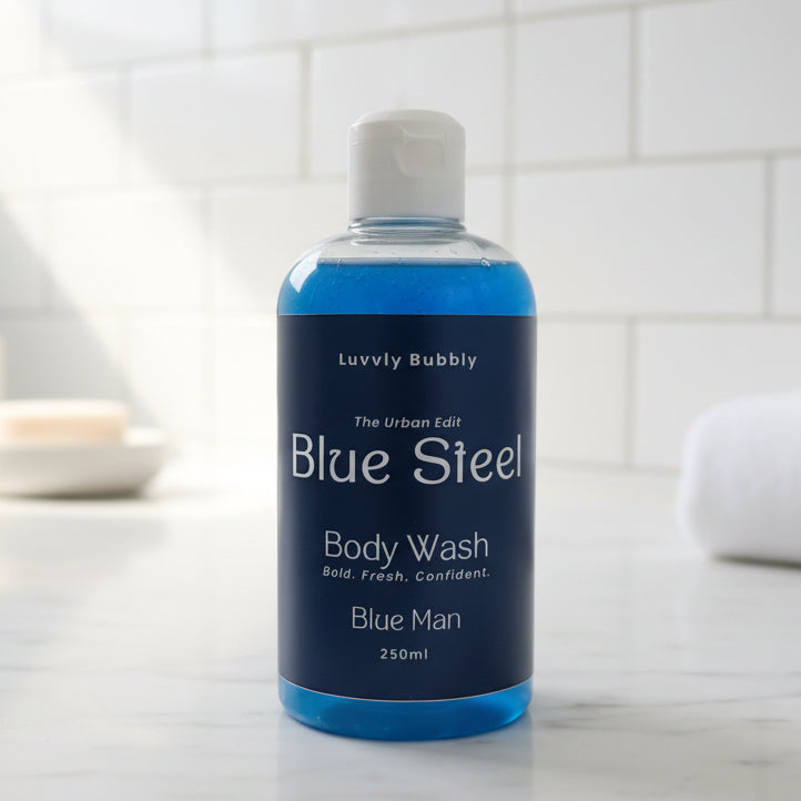 Blue Steel Body Wash – Blue Man Fragrance