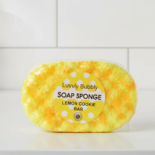 Lemon Cookie Bar Soap Sponge
