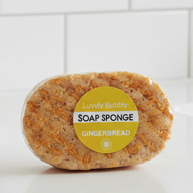 Gingerbread Soap Sponge