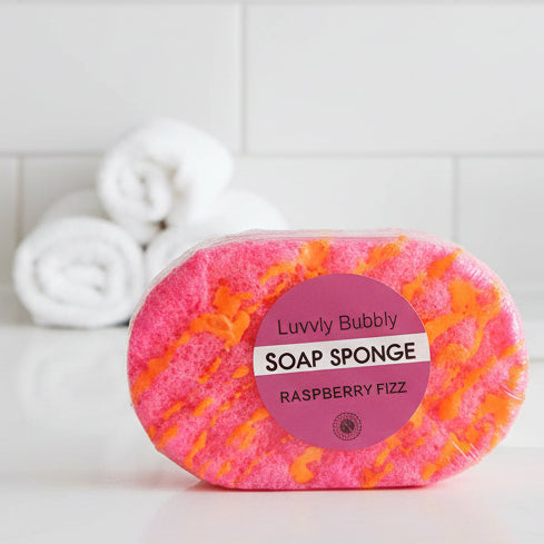 Raspberry Fizz Soap Sponge