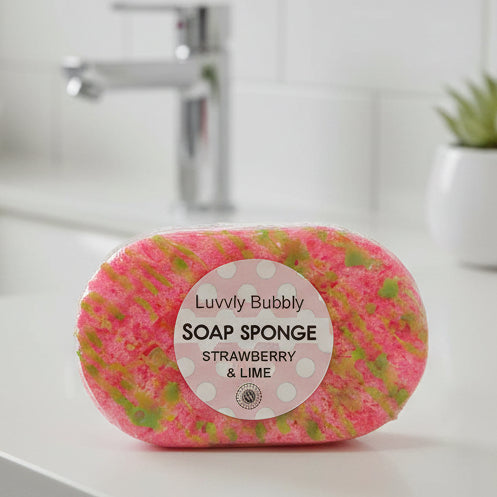 Strawberry & Lime Soap Sponge