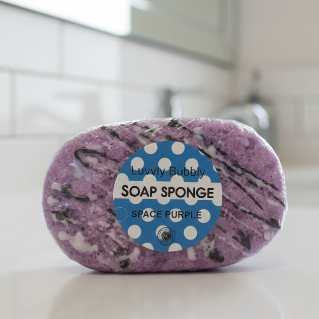 Space Purple Soap Sponge