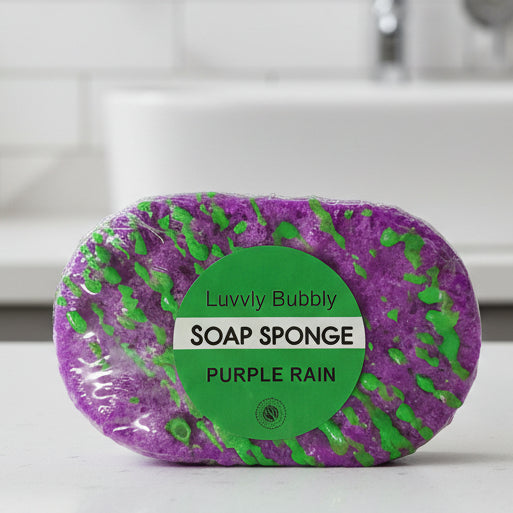 Purple Rain Soap Sponge