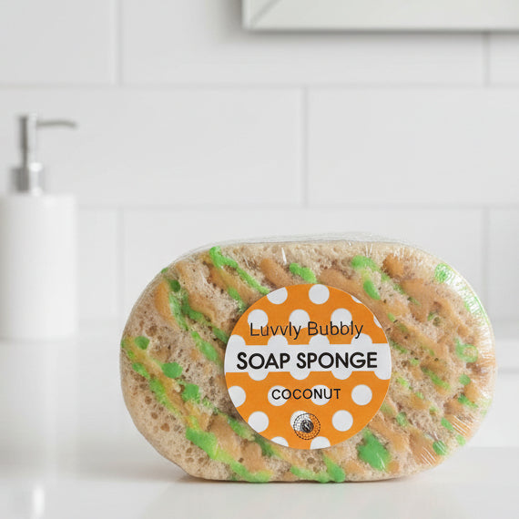 Pacific Coconut Soap Sponge