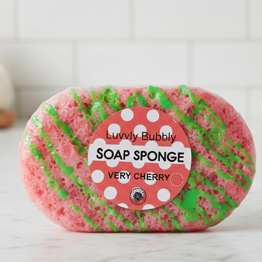 Cherry Soap Sponge