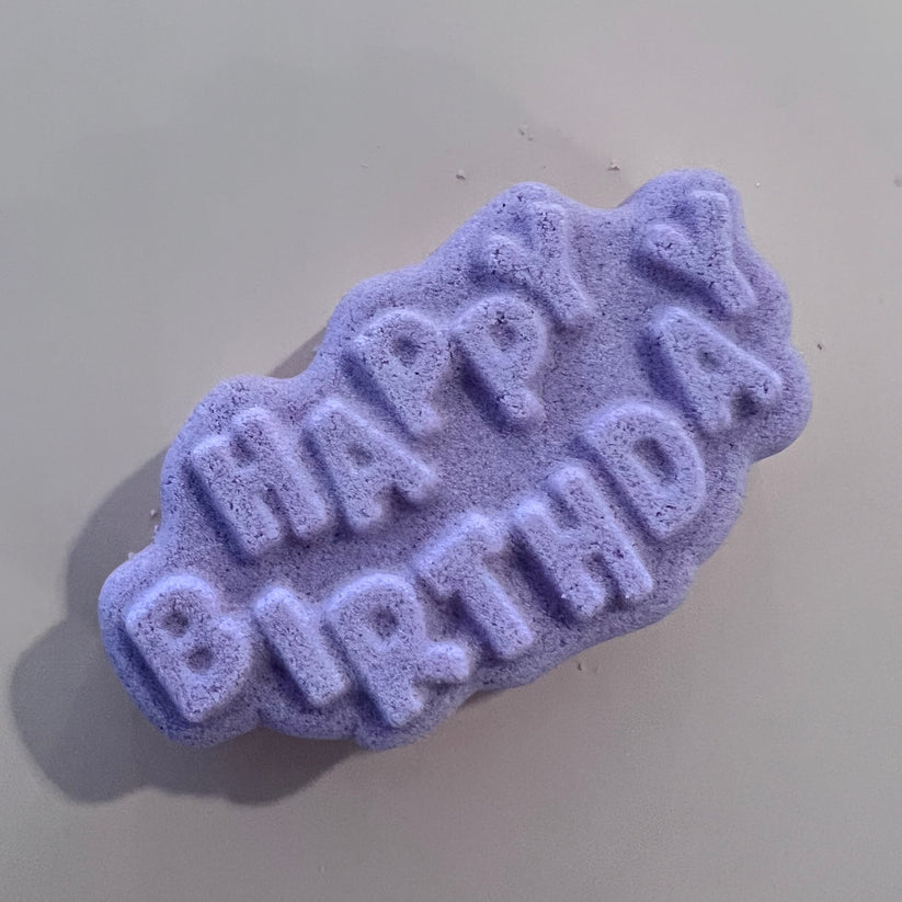 Happy Birthday NEW (Vacuum Form Mould)❤️ - (Vac) Sml 130gm