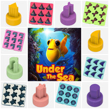 Load image into Gallery viewer, Under the Sea Confetti Moulds and Plungers (Sold as a complete set)
