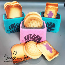 Load image into Gallery viewer, The Last Bath Bomb! Toaster &amp; Toasts (3D Printed)
