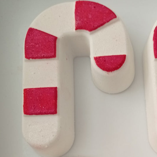 Candy Cane Bath Bomb