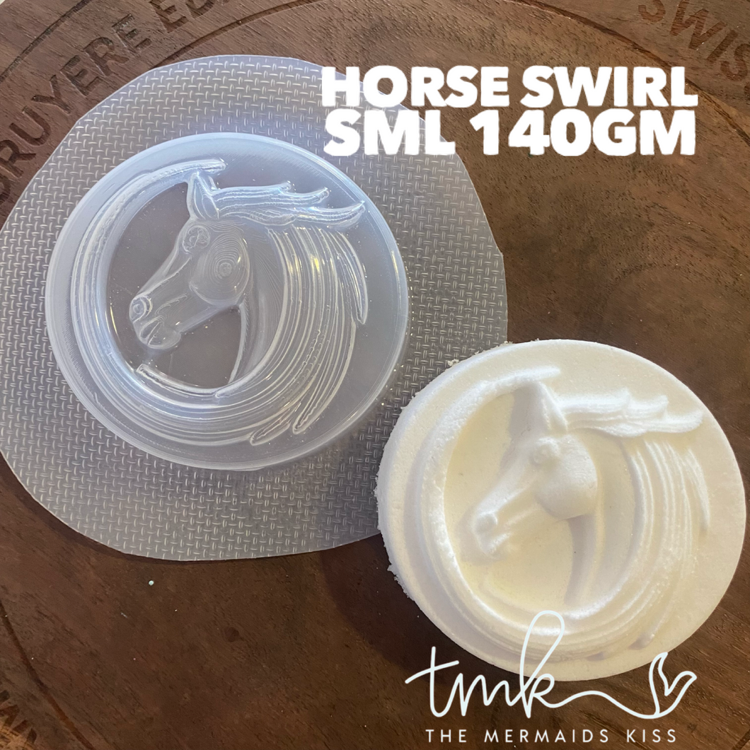 Horse Swirl (Vacuum Form Mould)