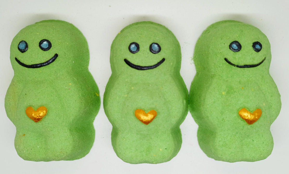 Jelly Baby Green Bath Bomb