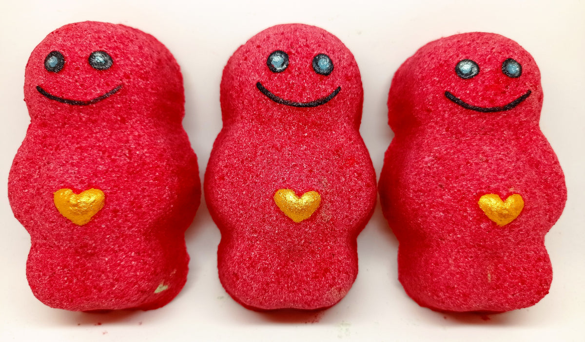Jelly Baby - Red Bath Bomb