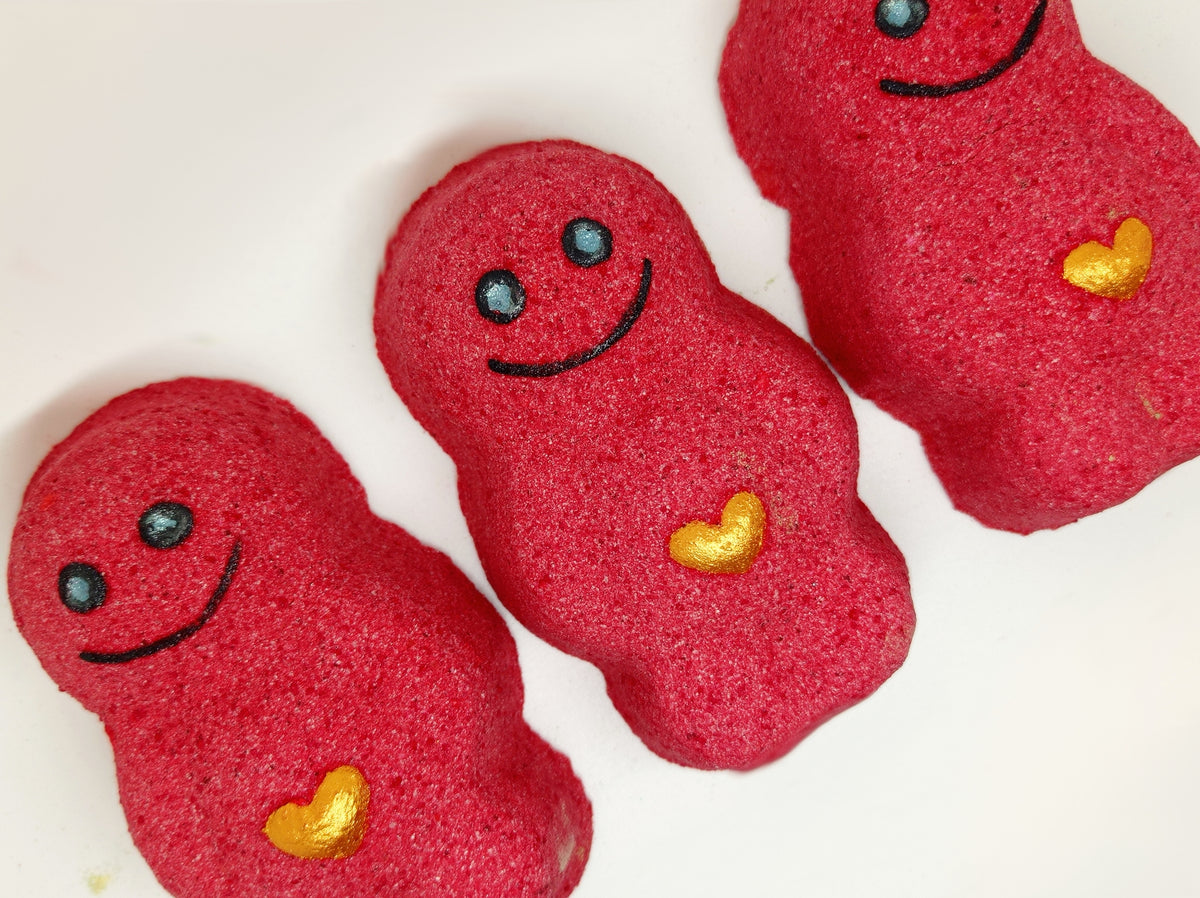 Jelly Baby - Red Bath Bomb
