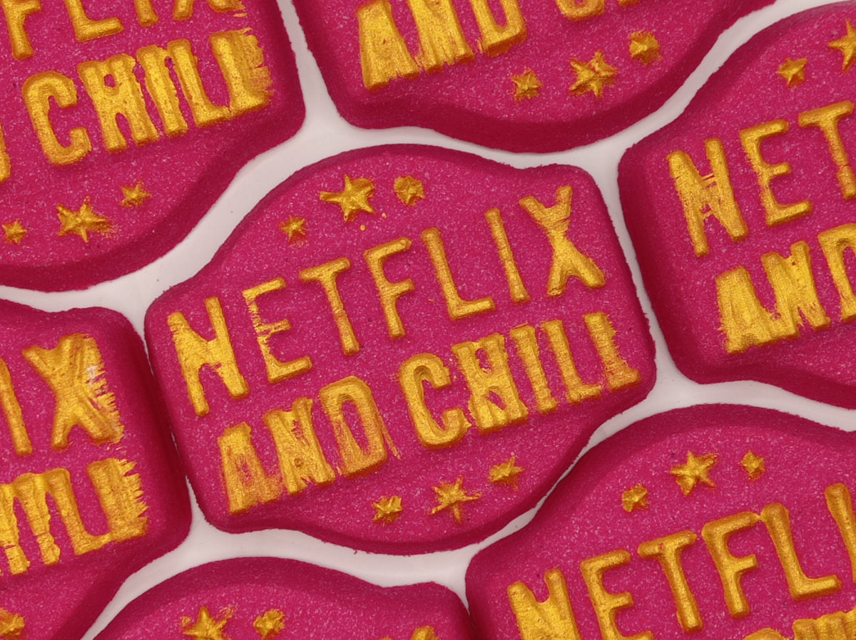 💗🍿 Movie Night & Chill Bath Bomb – Miss Koko Fragrance