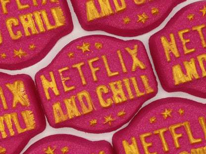 💗🍿 Movie Night & Chill Bath Bomb – Miss Koko Fragrance