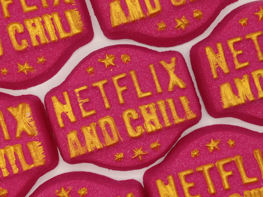 💗🍿 Movie Night & Chill Bath Bomb – Miss Koko Fragrance