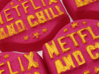 💗🍿 Movie Night & Chill Bath Bomb – Miss Koko Fragrance