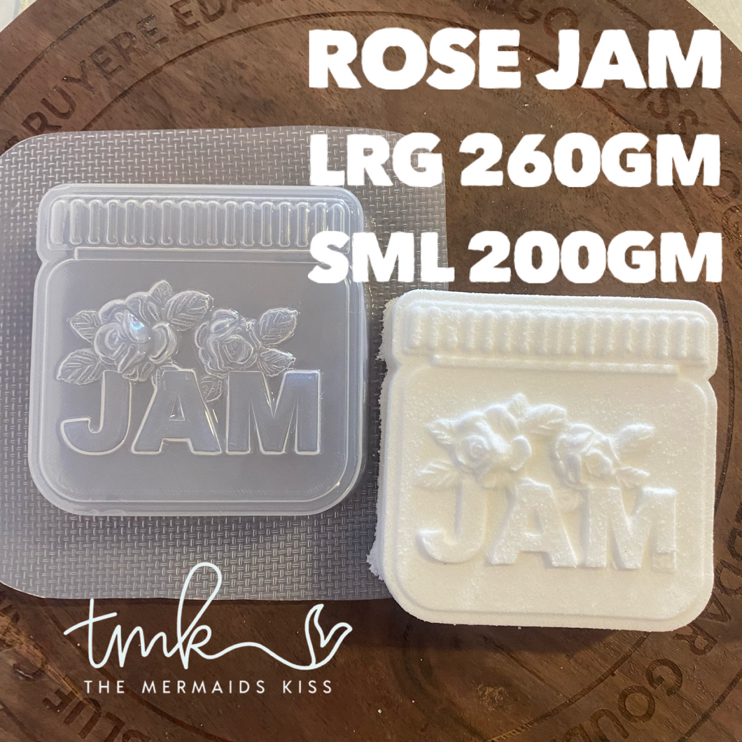 Rose Jam Jar (Vacuum Form Mould)❤️