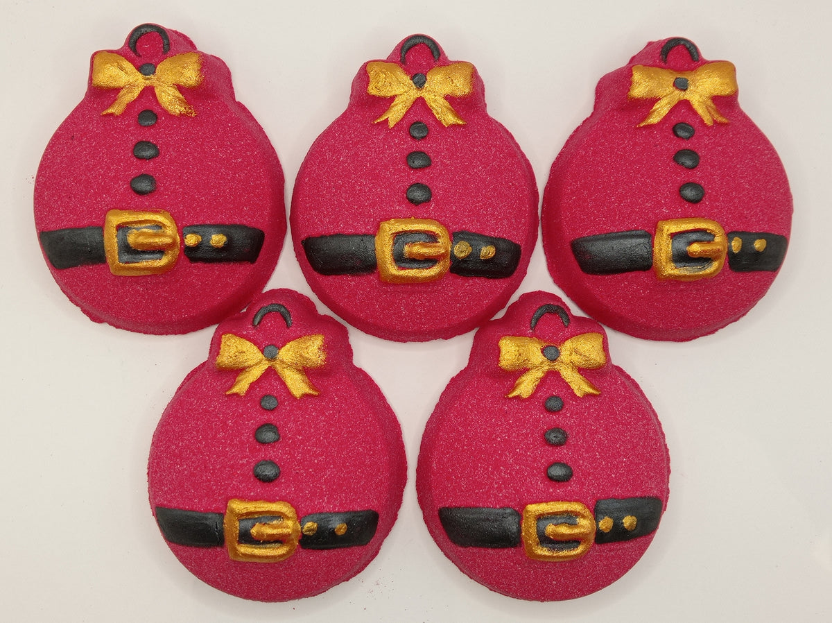 Santa Belly Bauble Bath Bomb