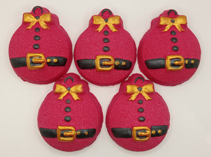 Santa Belly Bauble Bath Bomb