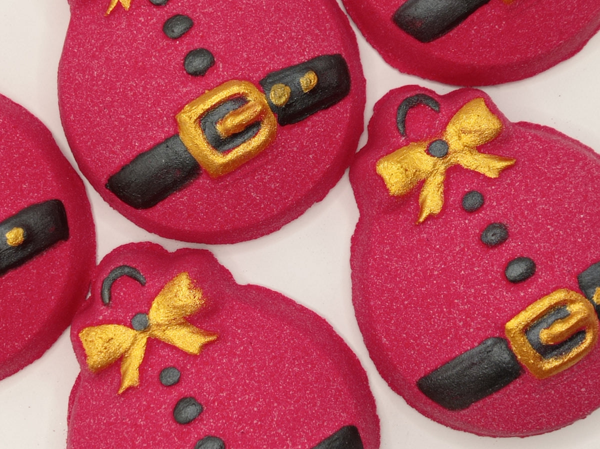 Santa Belly Bauble Bath Bomb