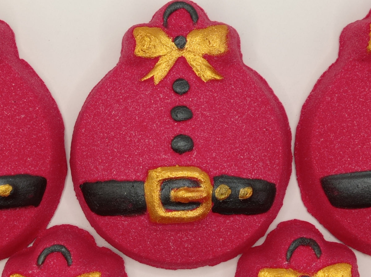 Santa Belly Bauble Bath Bomb