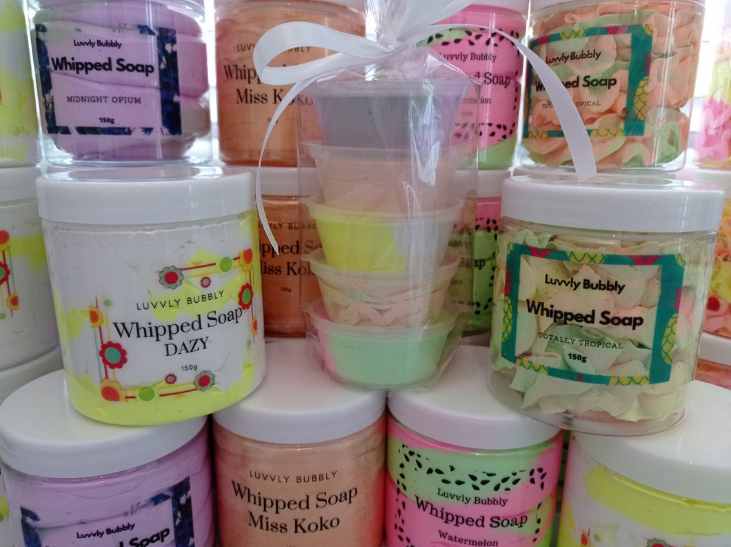 Whipped Soap Sample Set 1