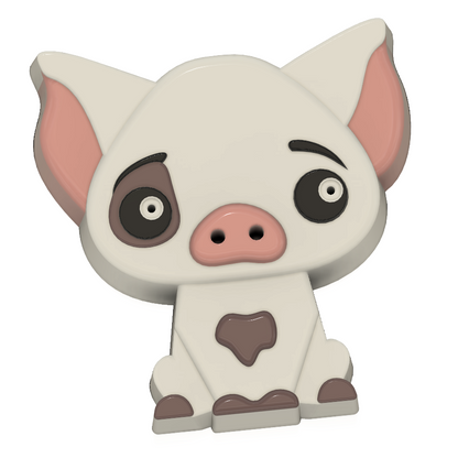 Pua from Moana (Vacuum Form Mould)❤️