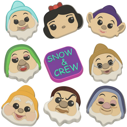 Snow & Crew Collection (Vacuum Form Mould)❤️