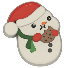 Load image into Gallery viewer, Cookie Snowman (Vacuum Form Mould)❤️
