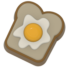 Load image into Gallery viewer, Googie Egg Toastie NEW (Vacuum Form Mould)❤️
