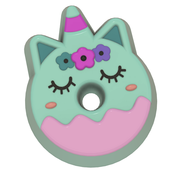 Unicorn Donut (Vacuum Form Mould)❤️